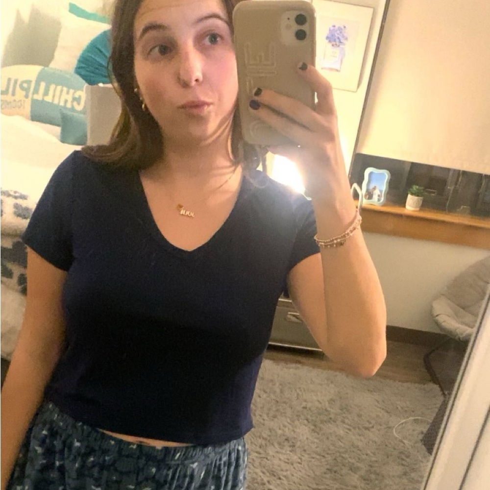 Cute blue t shirt